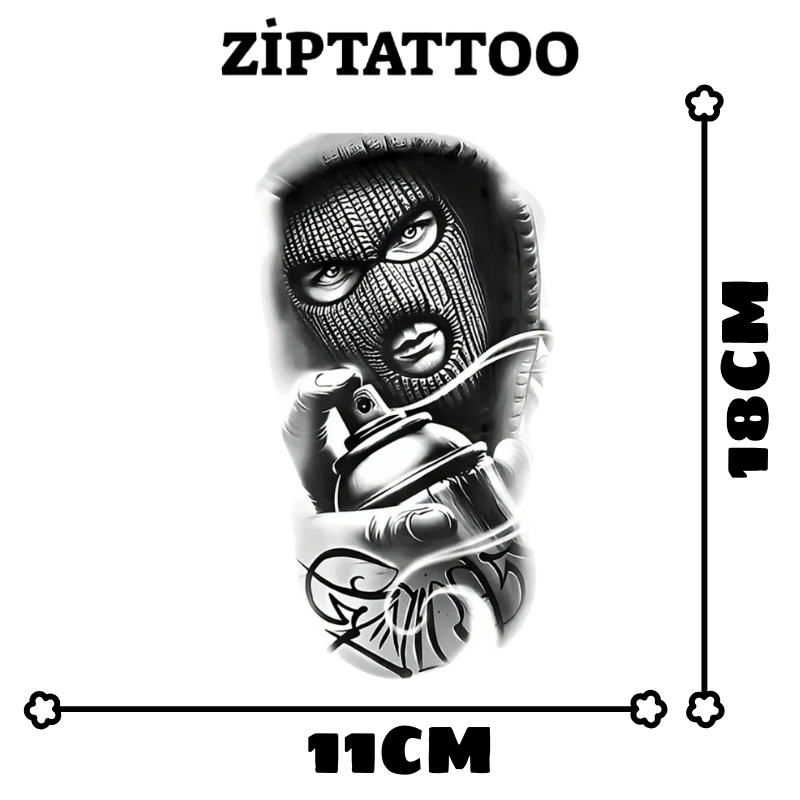 Kimliksiz - Orta Boy Dövme