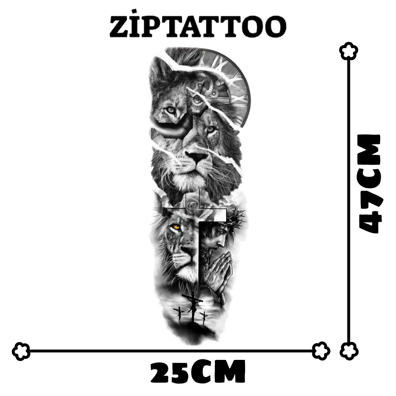 Kaderin Hükümdarı - Kol Kaplama Dövmesi
