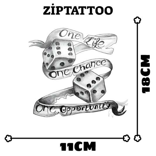 Kaderin Zarları - Orta Boy Dövme