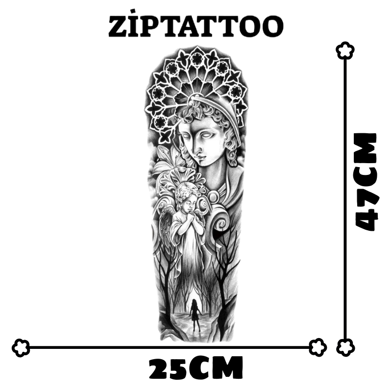 Kaderin Kapısı - Kol Kaplama Dövmesi