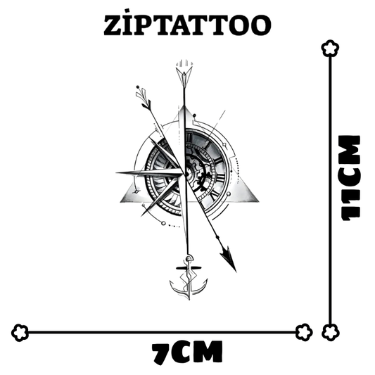 Kayıp Yön - Küçük Boy Dövme