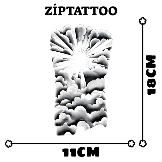 Bulut Dövmesi - Orta Boy Dövme